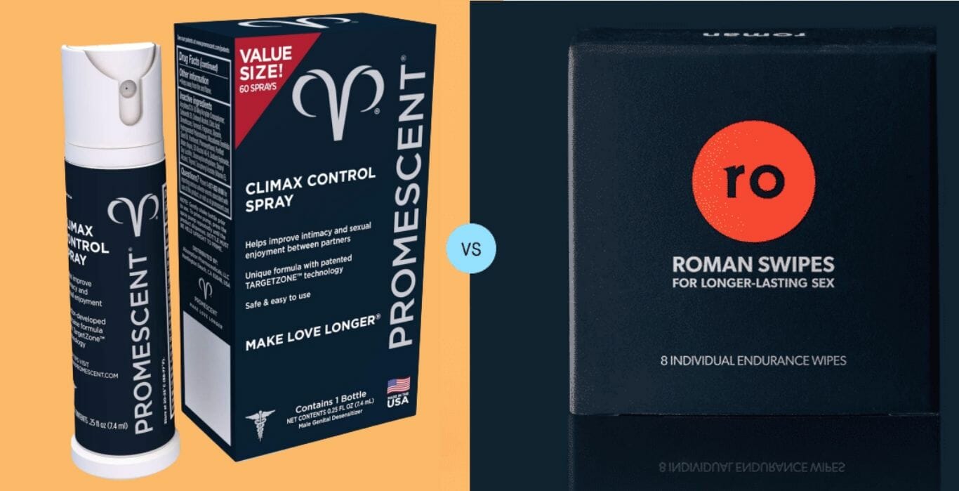 Promescent vs Roman Swipes | Comparision & Reviews For 2022