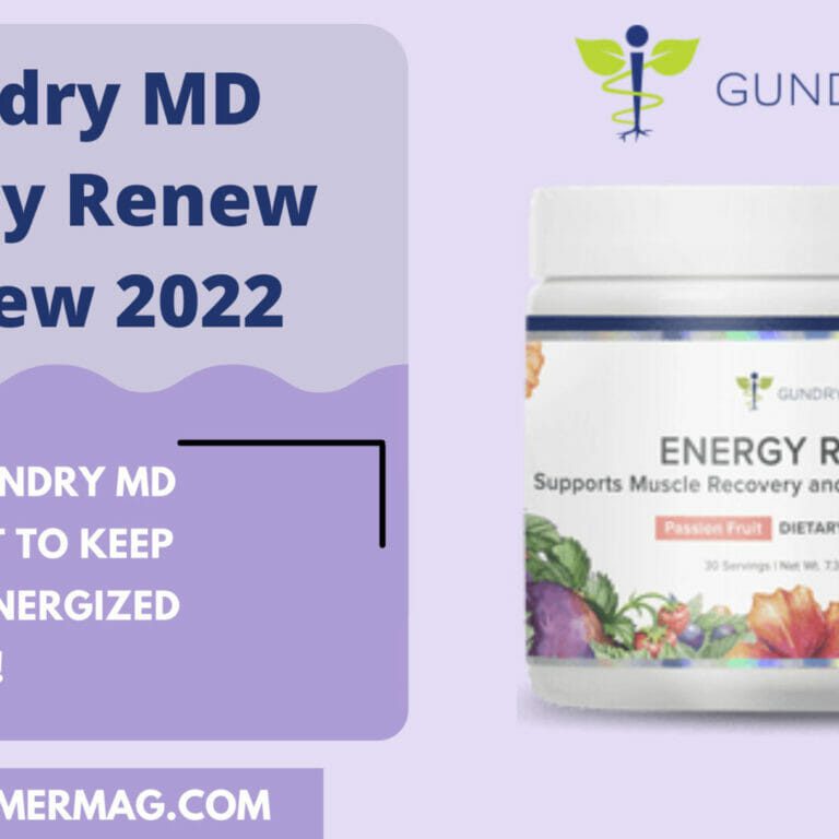 Dr. Gundry Energy Renew |Review 2022| – A Wholesome Review!