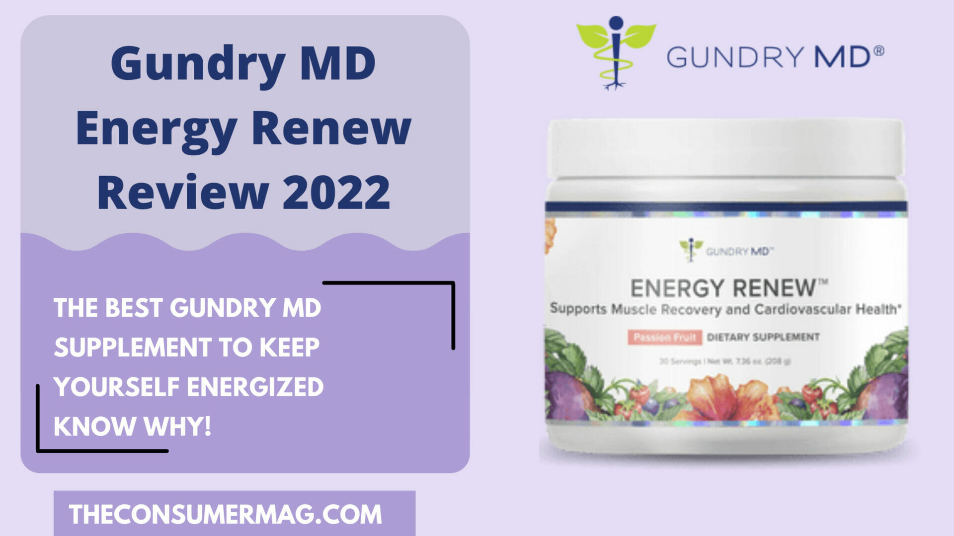 Gundry MD Energy Renew Review | Read All Energy Renew Reviews