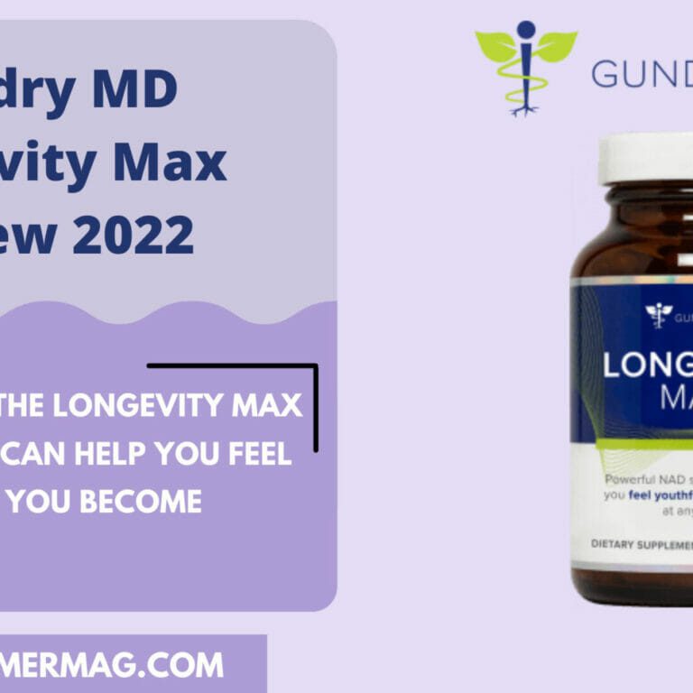 Longevity Max Gundry MD Review {2022 Updated} Save Big Upto 30% Now!