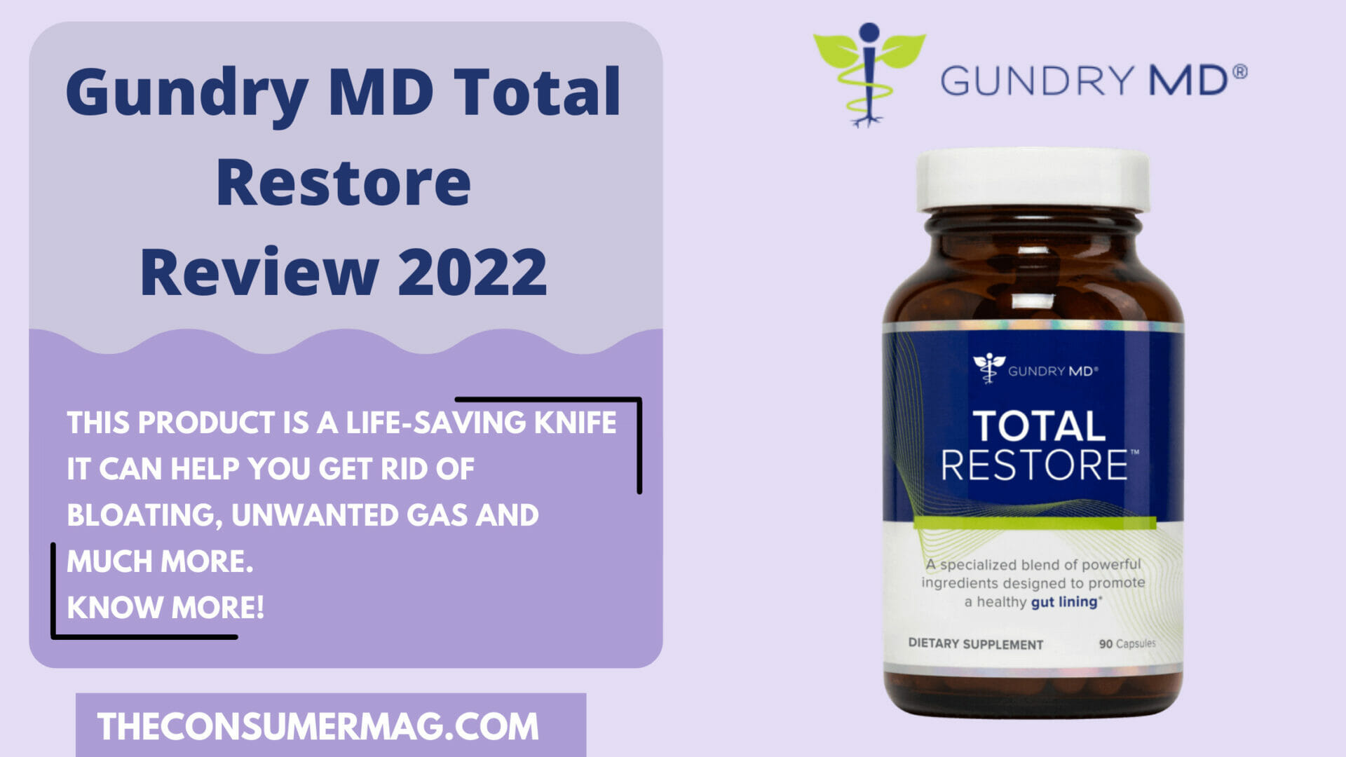 Total Restore Review Gundry MD