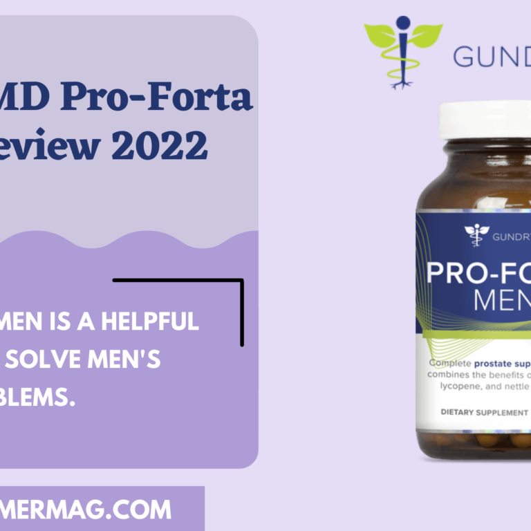 Pro-Forta Men By Dr Gundry – Review & Buying Guide For 2022
