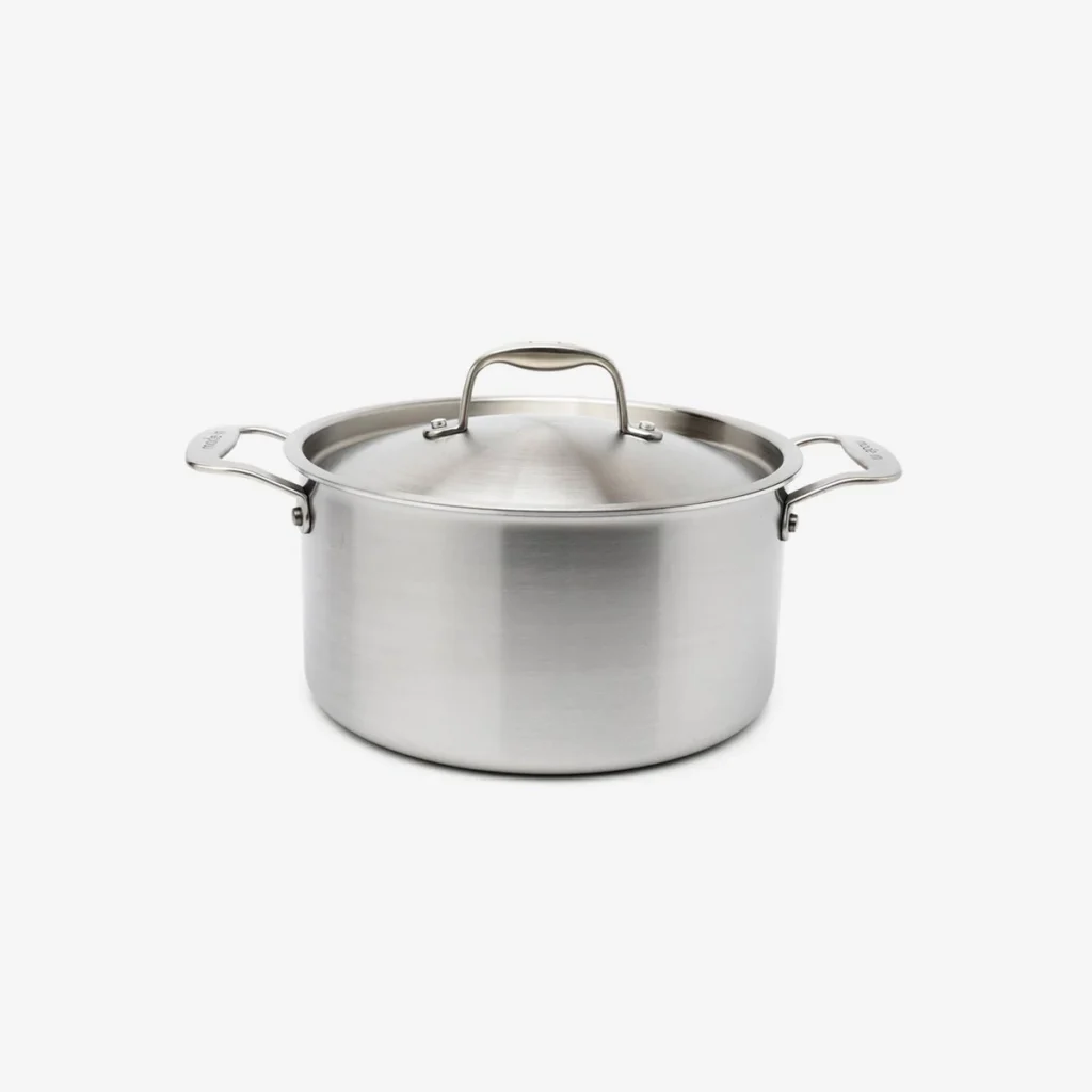 One 8 QT Stock Pot (with lid) 