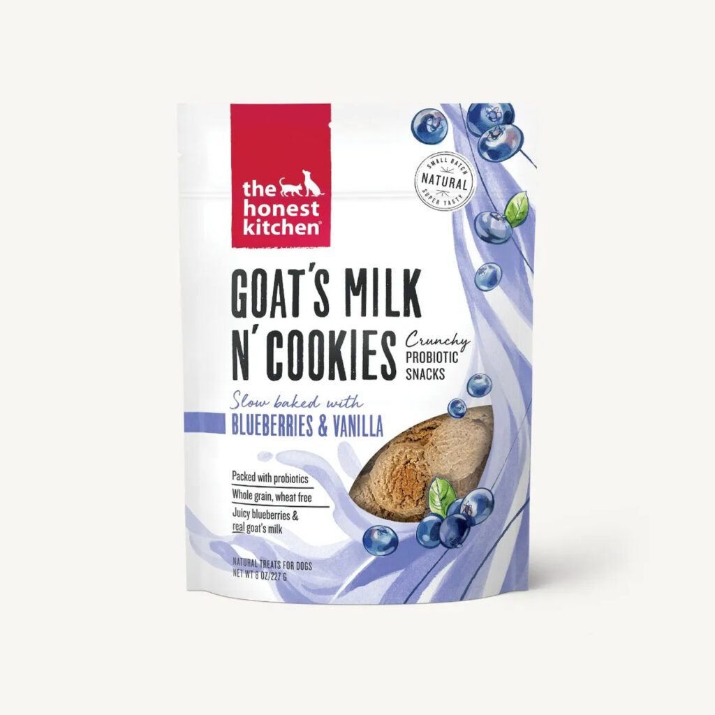 Blueberry & Vanilla Goats Milk And Cookies 