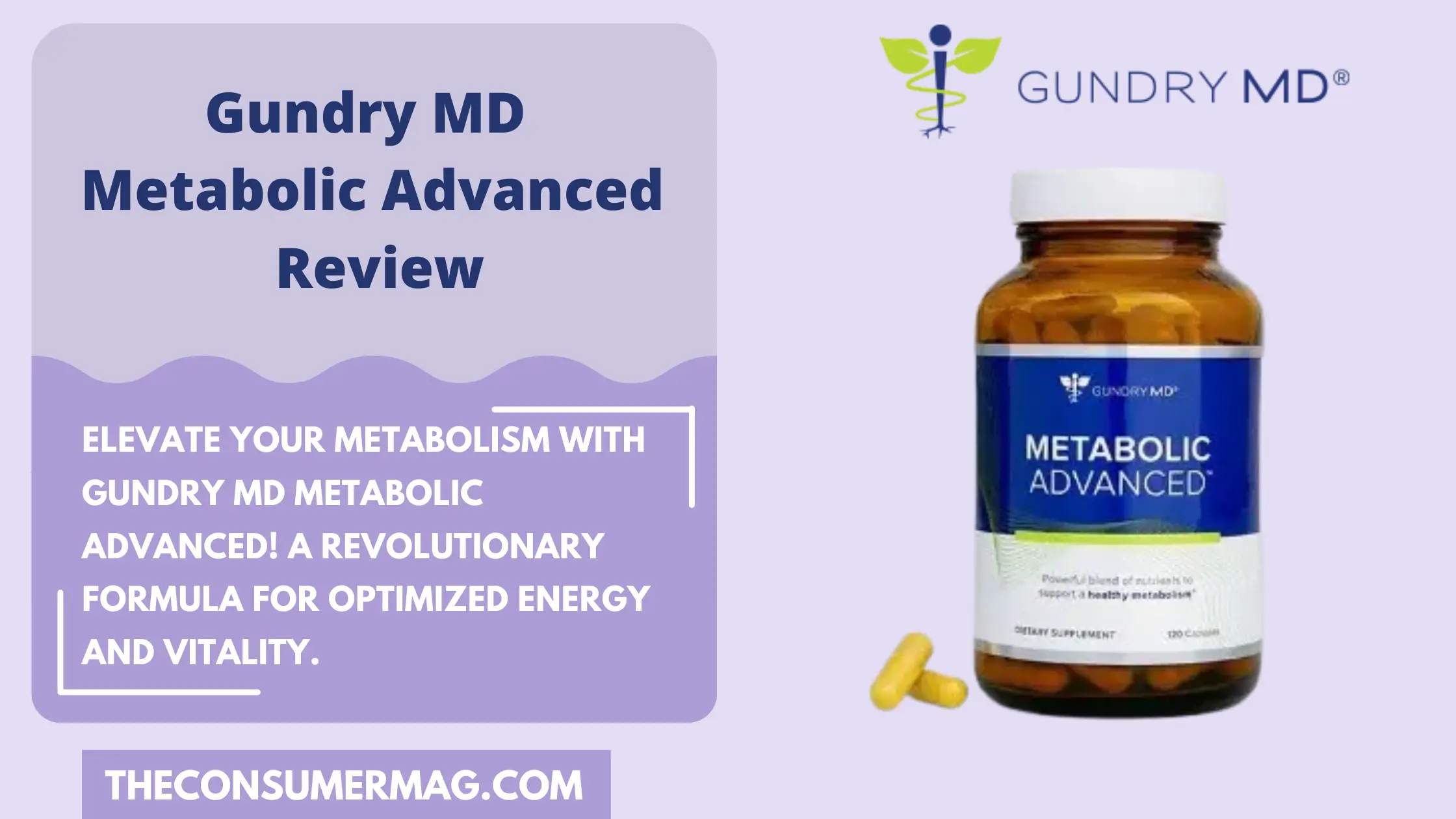 Gundry MD Metabolic Advanced Review: Best Metabolic Supplement?