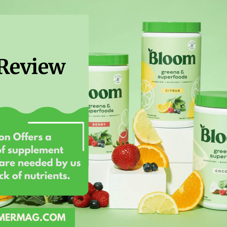 Bloom Nutrition |Review 2023| The Best Natural Supplements for Health and Wellness