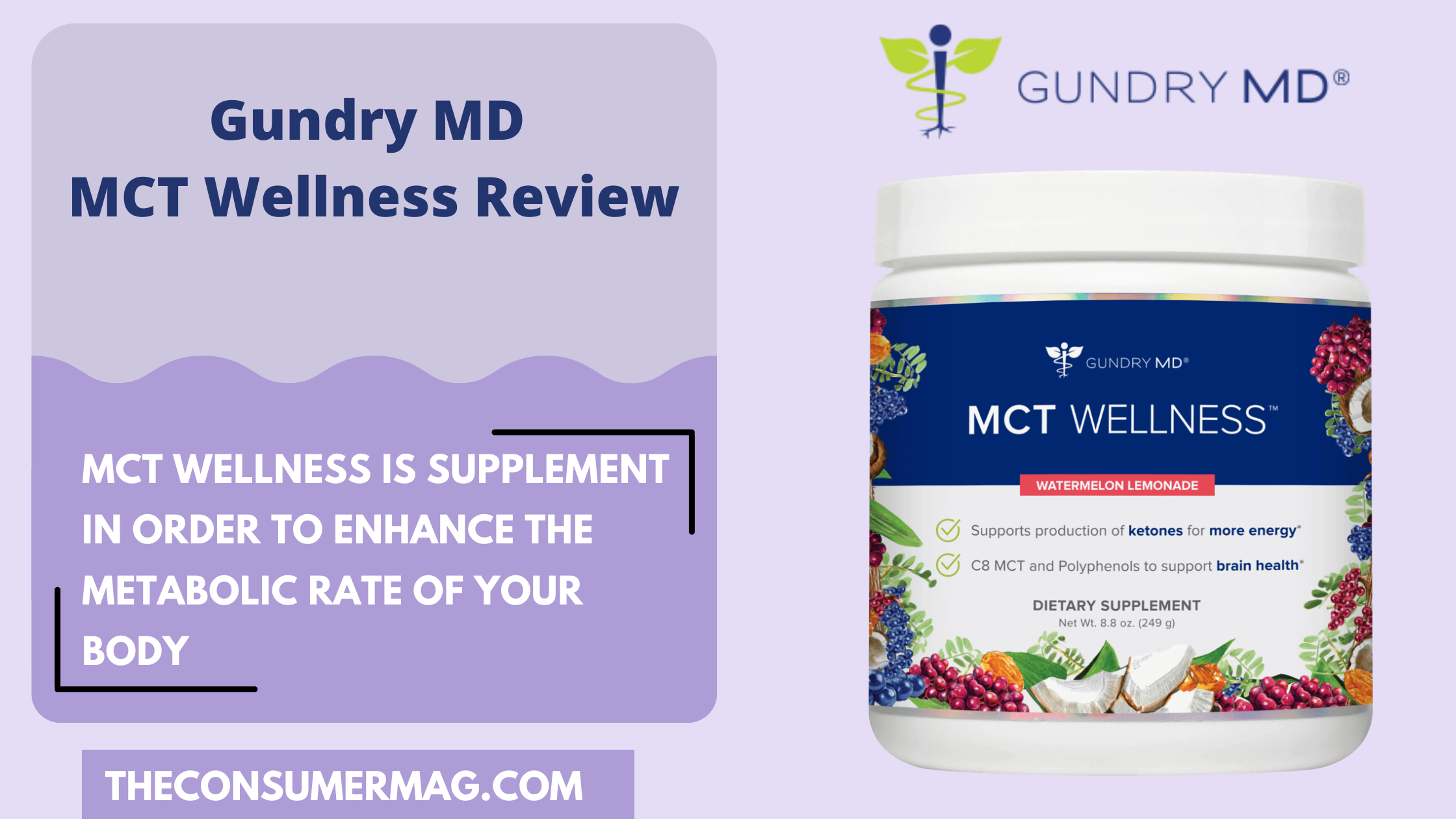 Gundry MCT wellness