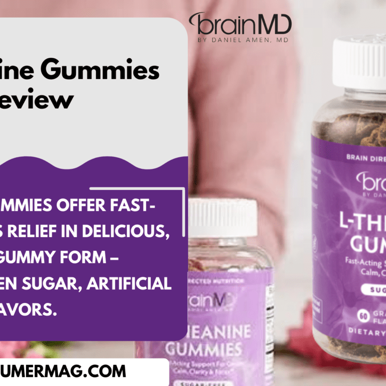 Brain MD L- Theanine Gummies |Review 2023| Read All The Brain MD L- Theanine Reviews