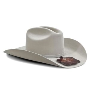 ALFA 500X Beige Felt Cowboy Hat (A2)