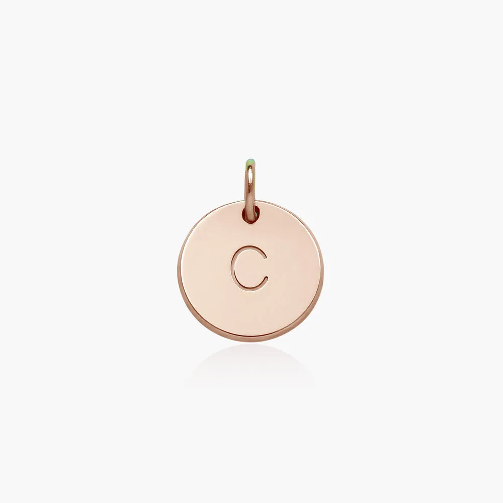 Oak and Luna Willow Disc Initial Charm