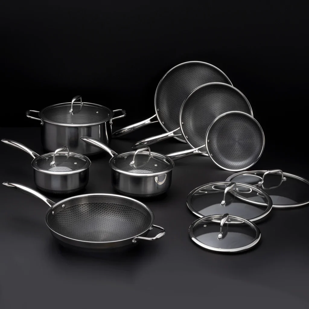 3pc HexClad Hybrid Cookware Set