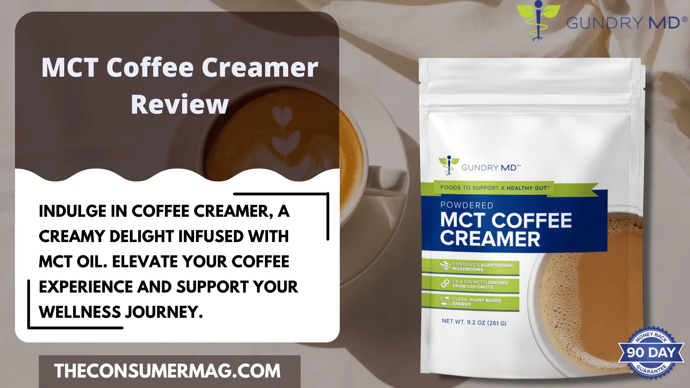 Gundry MD MCT Coffee Creamer Review | Read All Gundry Coffee Creamer Reviews