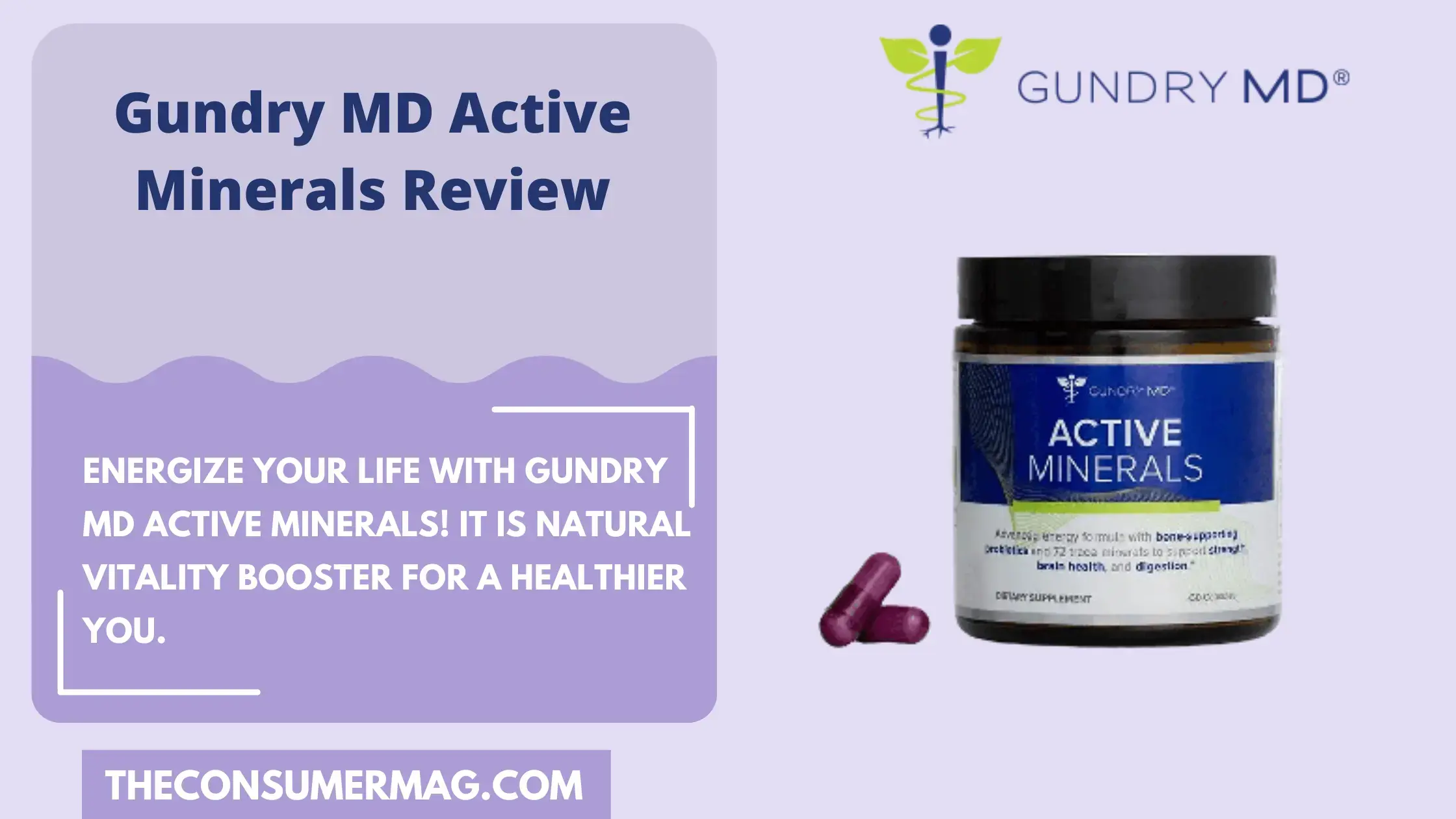 Gundry MD Active Minerals Review | Read All Active Minerals Reviews