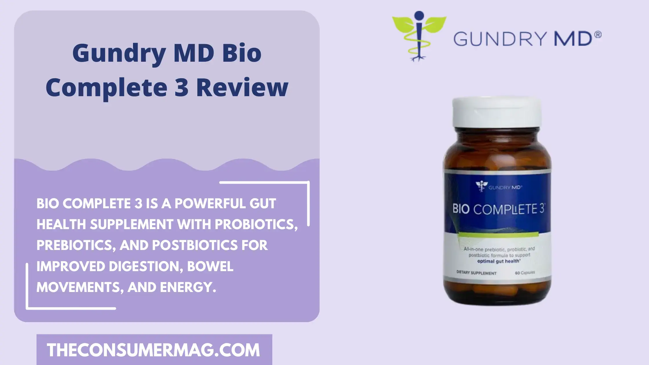 Gundry MD Bio Complete 3 Reviews | Save 30% Now!