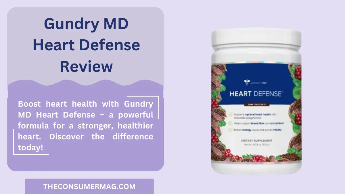 Gundry MD Heart Defense Reviews | Get up to 40% off