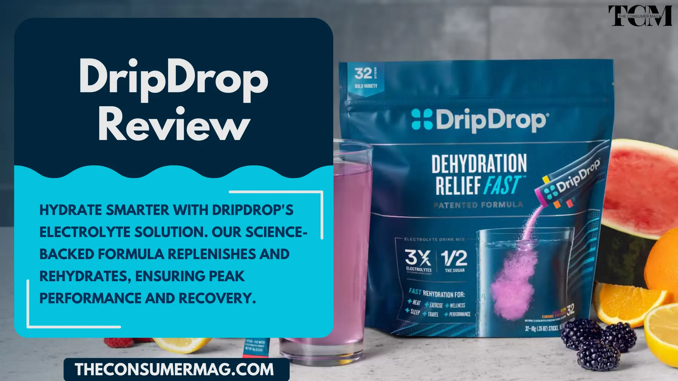 DripDrop Review | Read All DripDrop ORS Reviews