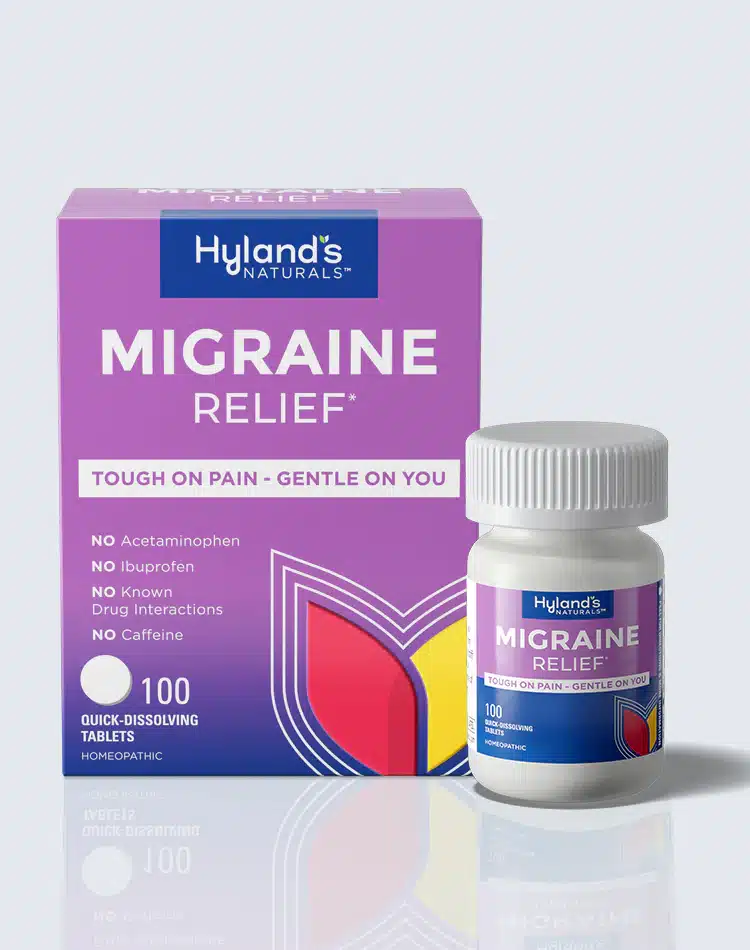 Hyland-s-Natural migraine relief facts