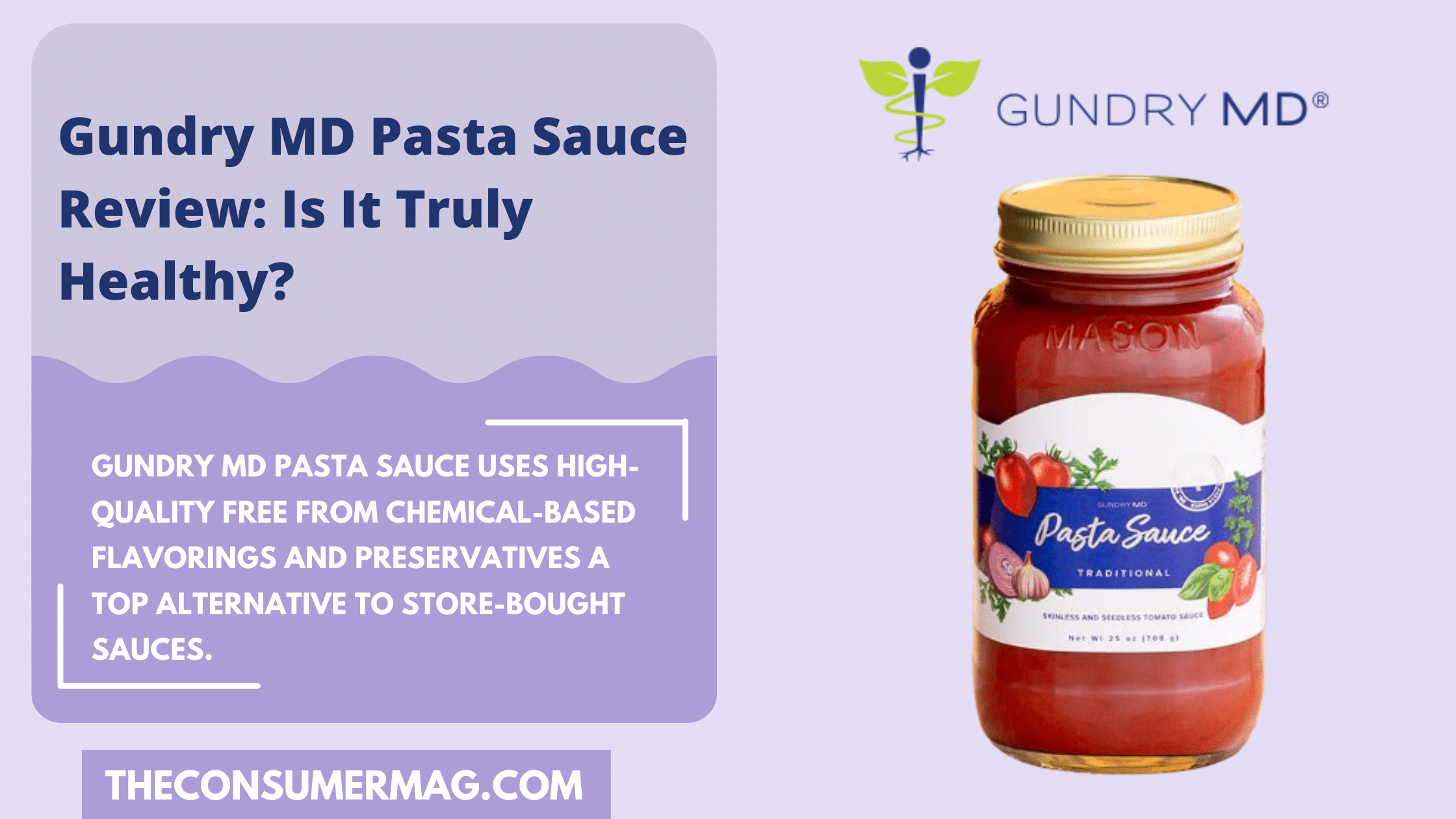 Gundry MD Pasta Sauce Review: Is It Truly Healthy?